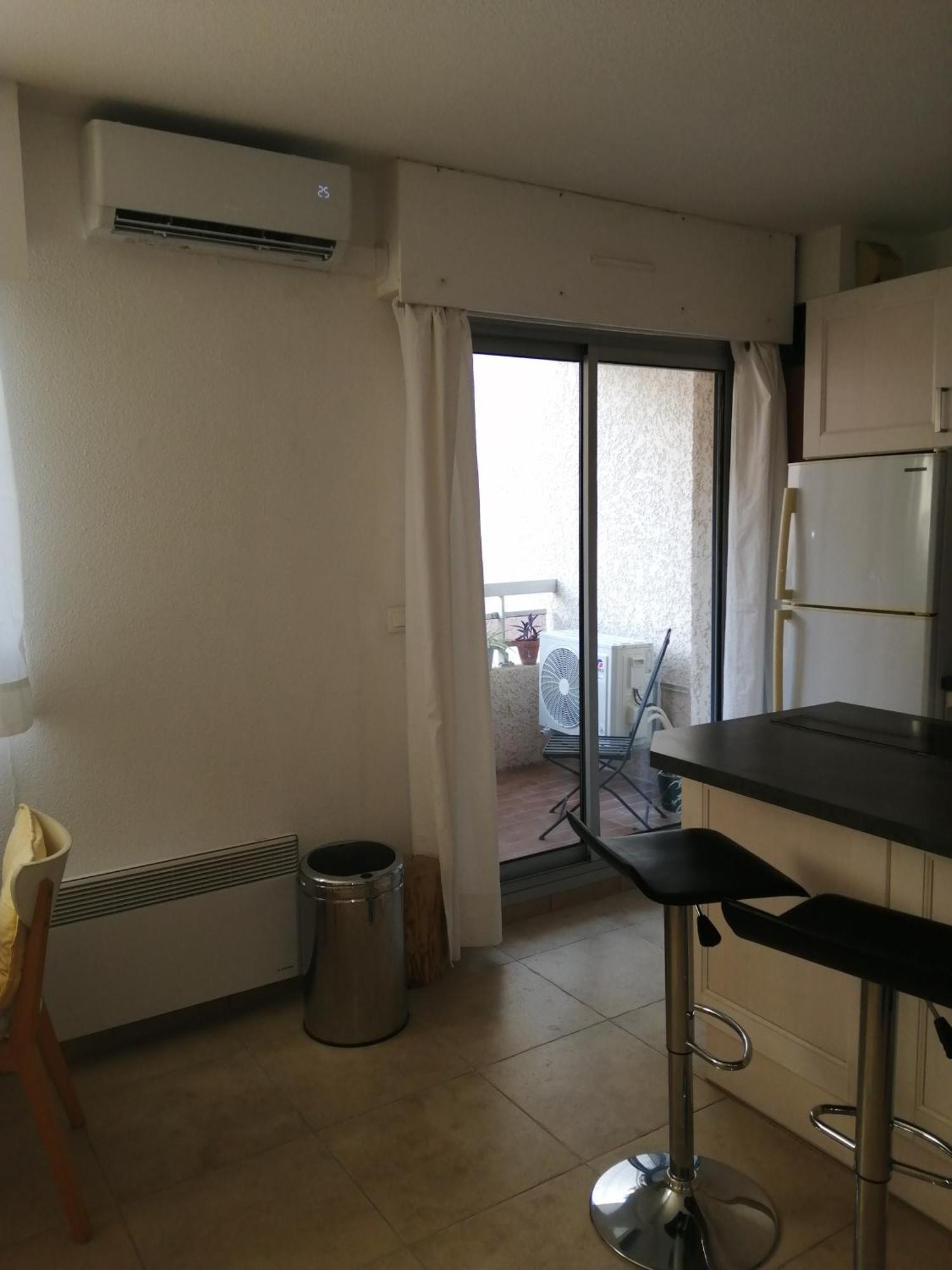 Studio dans résidence avec piscine et tennis Hyères Exterior foto